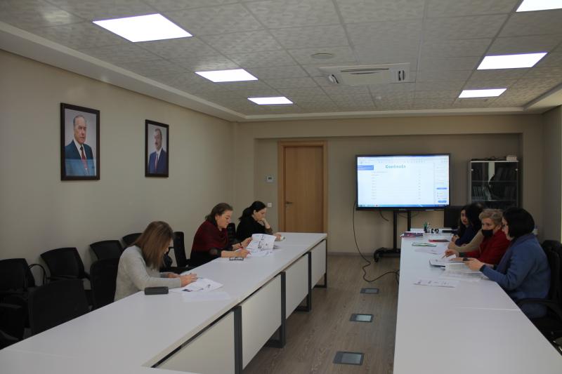 Dövlət İmtahan Mərkəzində 20 fevral 2023-cü il tarixində Azərbaycan dili və ingilis dili fənləri üzrə işçi qruplarının iclasları keçirilib