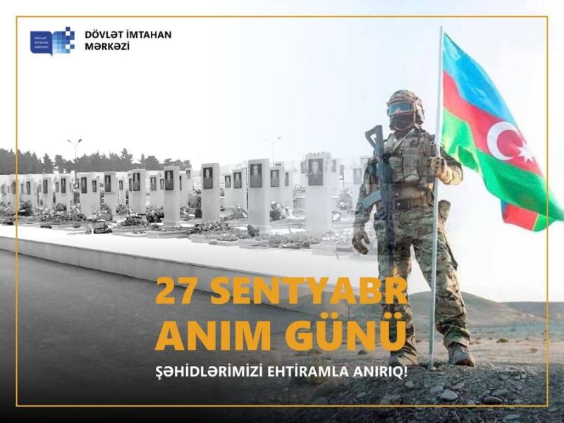 Allah bütün şəhidlərimizə rəhmət eləsin!