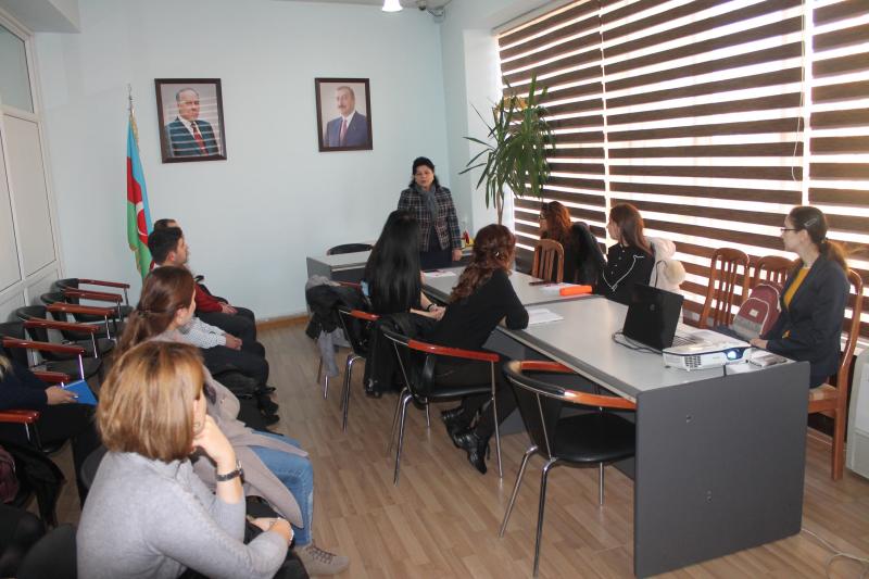 Ədəbiyyat və ingilis dili fənləri üzrə elmi metodiki seminarlar və hazırlıq kursları, 14.01.2019