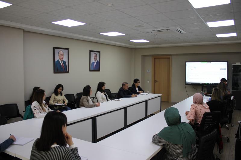 17 aprel 2023-cü il tarixində Azərbaycan dili və informatika fənləri üzrə hazırlıq kurslarının növbəti məşğələləri keçirilib