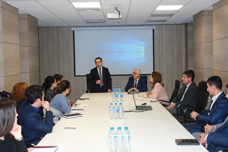 “Dövlət qulluğunda etik qaydaların tətbiqi məsələləri və xidməti fəaliyyətin qiymətləndirilməsi qaydaları” mövzusunda təlim, 27.12.2018