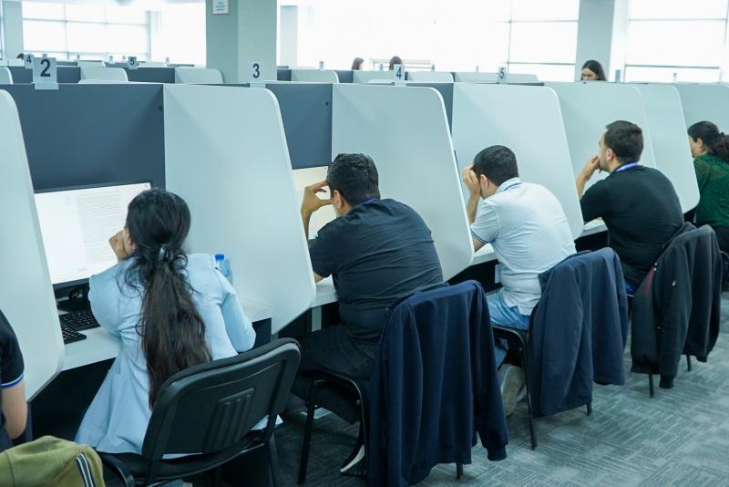 DİM-in elektron imtahanlar korpusunda “Yüksəliş” müsabiqəsinin qabiliyyət imtahanı mərhələsi keçirilib