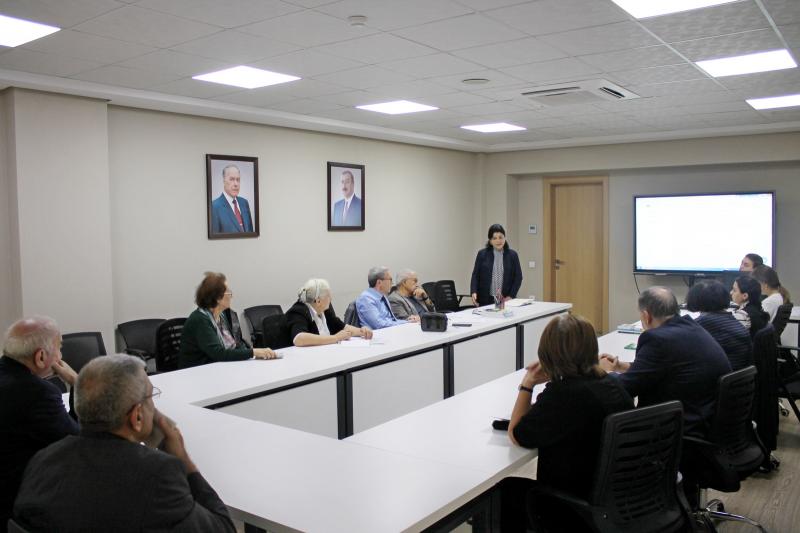 5 oktyabr 2023-cü il tarixində Dövlət İmtahan Mərkəzində biologiya və tarix fənləri üzrə işçi qruplarının ilk iclasları keçirilib