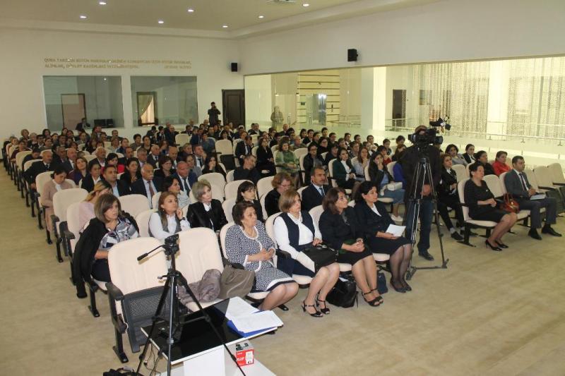 Elmi-metodiki seminar, plenar iclas, Quba, 05.10.2018