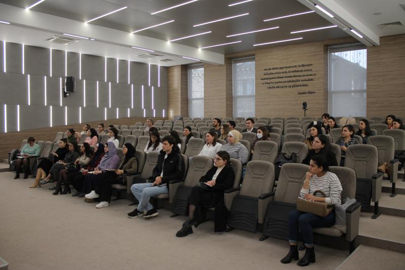 27 fevral 2023-cü il tarixində Azərbaycan dili fənni üzrə hazırlıq kursunun üçüncü, informatika fənni üzrə isə birinci məşğələsi keçirilib