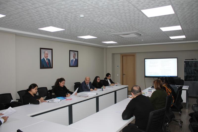 Dövlət İmtahan Mərkəzində 17 fevral 2023-cü il tarixində coğrafiya və riyaziyyat fənləri üzrə işçi qruplarının iclasları keçirilib