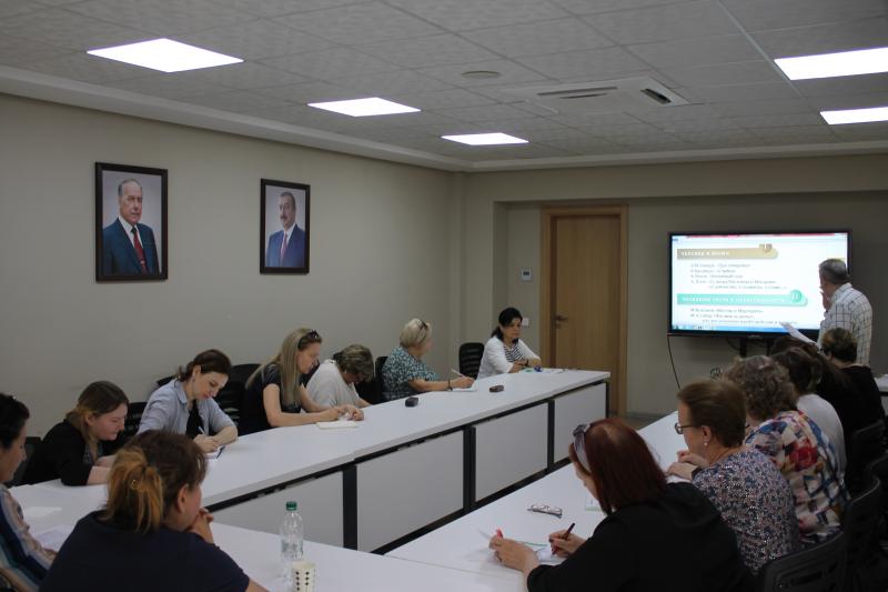 Dövlət İmtahan Mərkəzində 31 may 2023-cü il tarixində ədəbiyyat (rus bölməsi) fənni üzrə işçi qrupunun iclası keçirilib