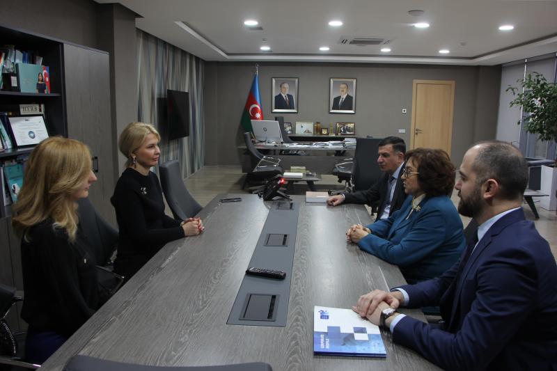 Dövlət İmtahan Mərkəzi və Kiyev Dövlət Universitetinin Publik İdarəetmə və Dövlət Qulluğu Elmi Tədris İnstitunun rəhbər şəxsləri arasında görüş keçirilib