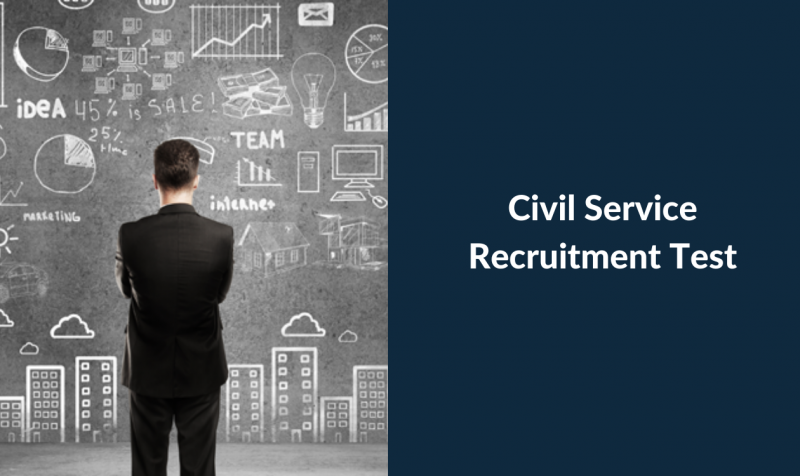 Civil Service recruitment test – administered successfully (A class vacancies)