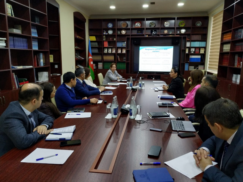 “Kargüzarlıq və elektron sənəd dövriyyəsi sistemləri “ mövzusunda təlim təşkil olunub