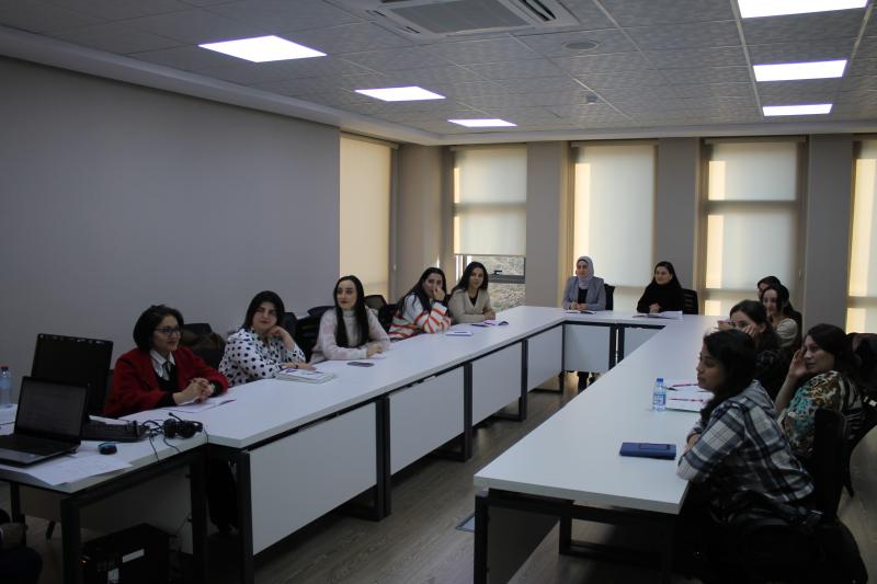16 yanvar 2023-cü il tarixində Azərbaycan dili, ingilis dili və informatika fənləri üzrə hazırlıq kurslarının növbəti məşğələləri keçirilib