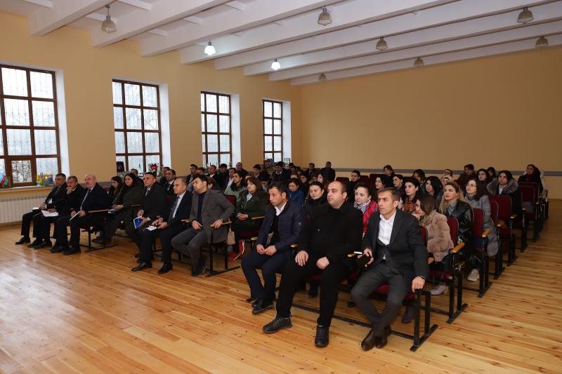 "Şagird-məzun" sistemi üzrə əlaqələndiriciləri üçün 2022/2023-cü tədris ili üzrə Təqvim planı və digər məsələlərlə bağlı növbəti seminarlar keçirilib