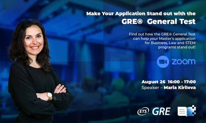 SEC held an information session "Make Your Application Stand out with the GRE® General Test" on 26 August 