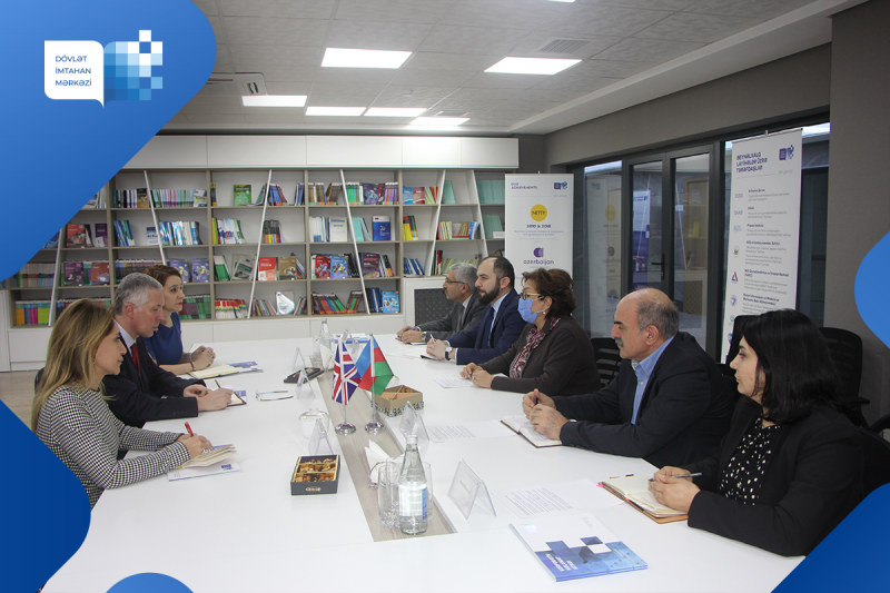 DİM-in Direktorlar Şurasının sədri Məleykə Abbaszadə Böyük Britaniya və Şimali İrlandiya Birləşmiş Krallığının Azərbaycandakı fövqəladə və səlahiyyətli səfirini qəbul edib
