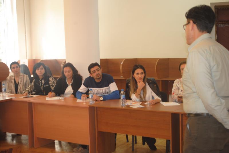“Müəllimlər üçün intensiv peşəkar inkişaf təlimi və konsultasiya”, Gəncə, 11.10.2019