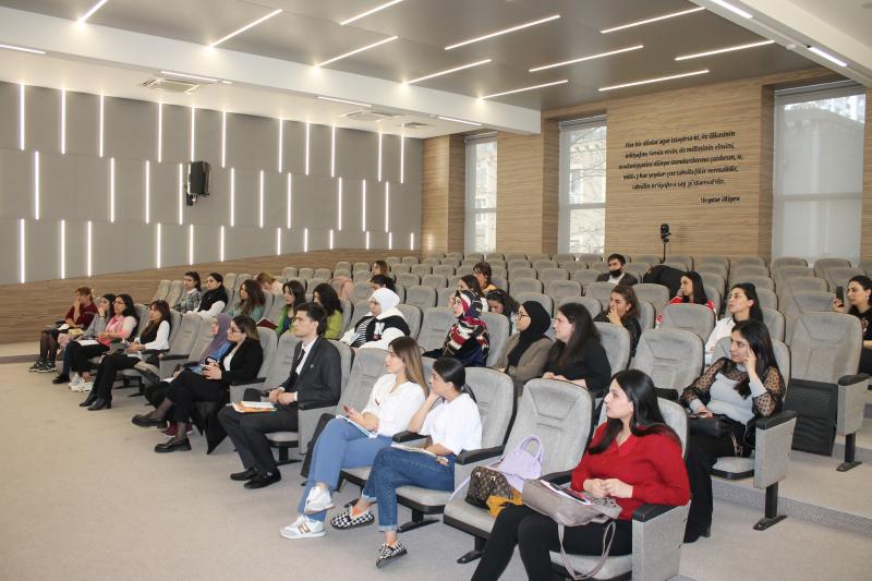13 mart 2023-cü il tarixində hazırlıq kurslarının Azərbaycan dili fənni üzrə beşinci, informatika fənni üzrə isə üçüncü məşğələsi keçirilib