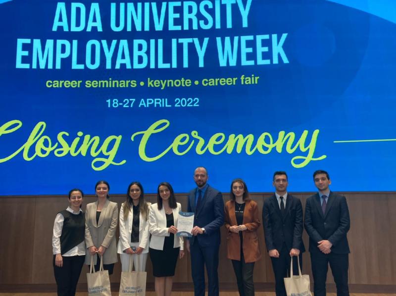 DİM “ADA” Universitetinin təşkil etdiyi “Məşğulluq həftə”si layihəsində iştirak edib