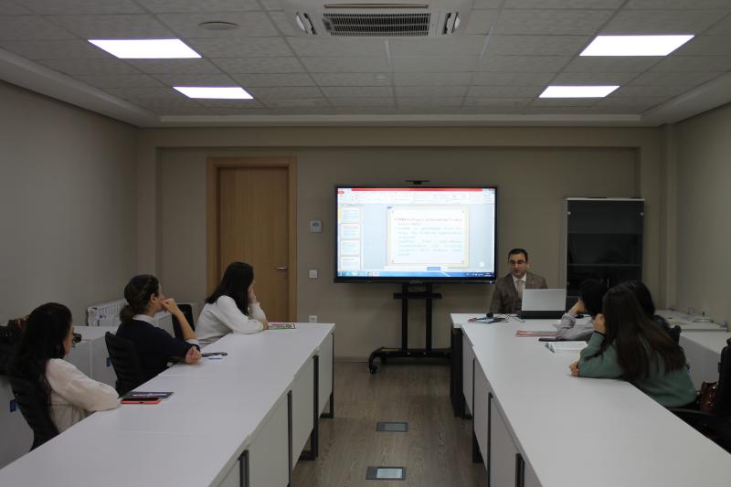 23 fevral 2023-cü il tarixində biologiya, tarix və riyaziyyat fənləri üzrə hazırlıq kurslarının ikinci məşğələləri keçirilib