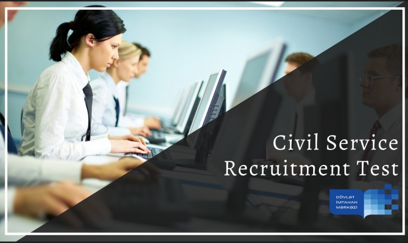 Civil Service recruitment test – administered successfully (A class vacancies)