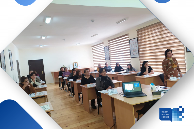 Cari ildə keçiriləcək imtahanlarda nəzarətçi qismində iştirak edəcək şəxslər üçün təlimlər davam edir