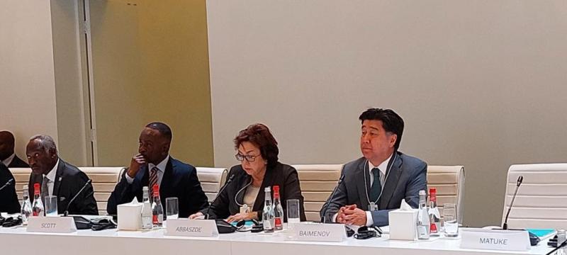 DİM-in Direktorlar Şurasının sədri M.Abbaszadə Dünya Hökumət Sammitinin Qlobal Forumunda çıxış edib