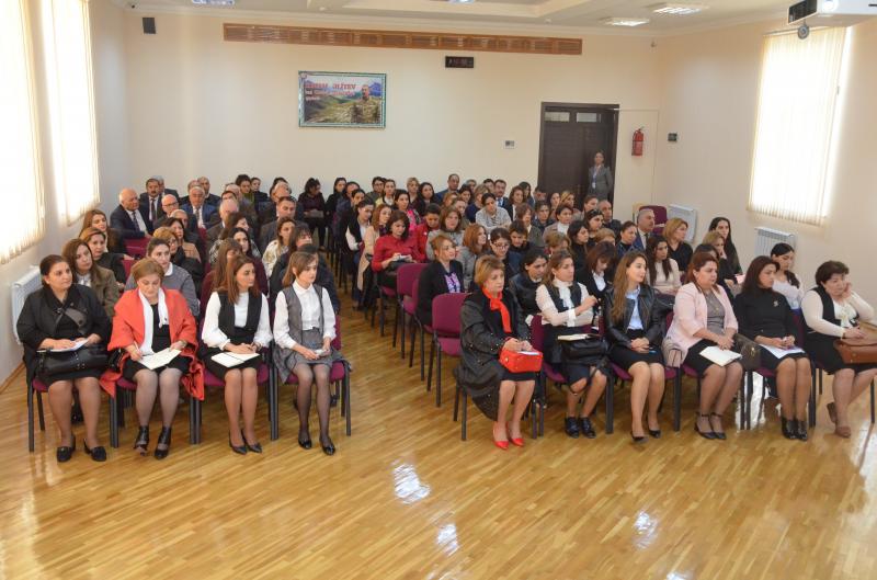 “Şagird-məzun” dövlət elektron məlumat sistemi və buraxılış imtahanları ilə bağlı seminarlar, 01/03.11.2018