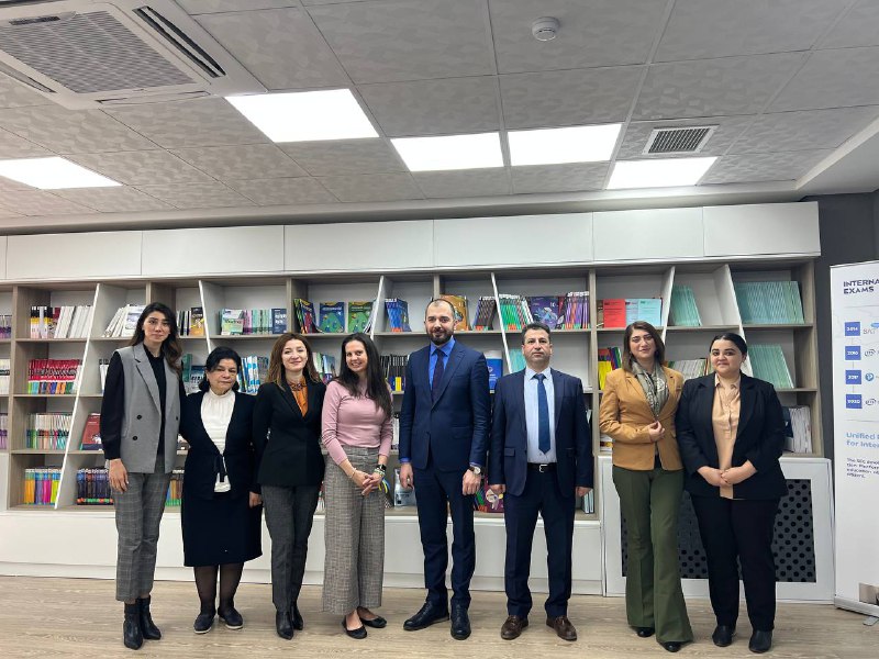 DİM-in təşkilatçılığı ilə ABŞ Səfirliyinin region üzrə ingilis dili müşaviri DİM, Təhsil Nazirliyi və Təhsil İnstitutunun nümayəndələri ilə görüşüb