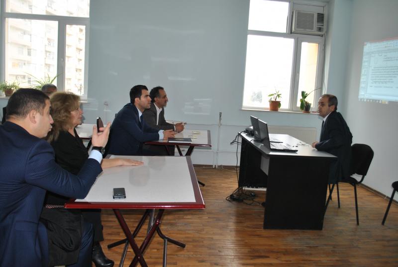 Ümumi intellekt səviyyəsinin yoxlanılması üzrə elmi-metodik seminar, 30.11.2018