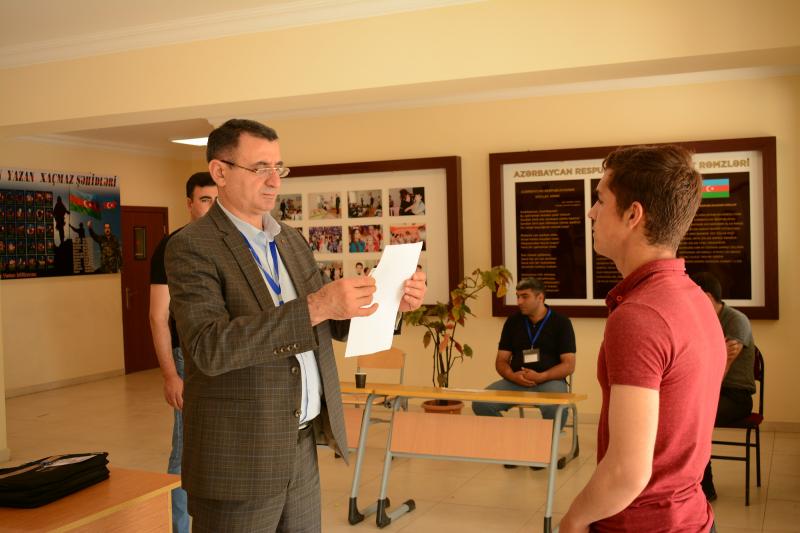 Qəbul imtahanı, I qrup, 04.06.2022