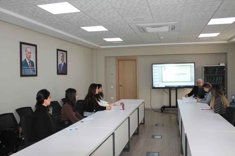 15 fevral 2023-cü il tarixində fizika fənni üzrə hazırlıq kursunun ilk məşğələsi keçirilib