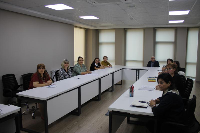 11 oktyabr 2023-cü il tarixində Dövlət İmtahan Mərkəzində fizika, rus dili və rus dili (xarici dil) fənləri üzrə işçi qruplarının növbəti iclasları keçirilib