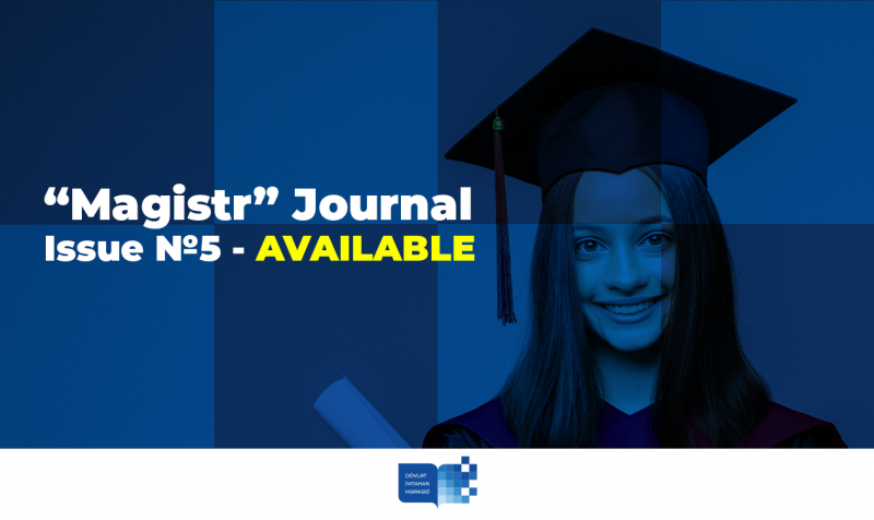 “Magistr” Journal Issue №5 - AVAILABLE