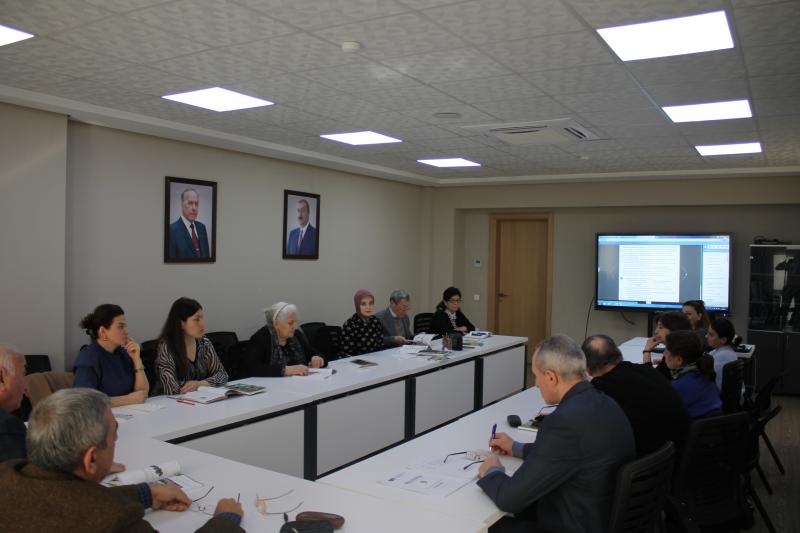 Dövlət İmtahan Mərkəzində 2 mart 2023-cü il tarixində biologiya və tarix fənləri üzrə işçi qruplarının iclasları keçirilib