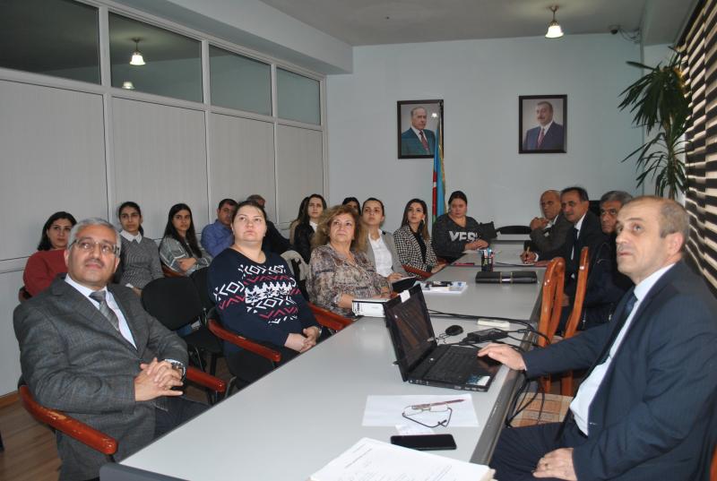 Magistratura səviyyəsinə qəbul imtahanı ilə bağlı elmi-metodik seminarlar keçirilmişdir (14/19.11.2019)