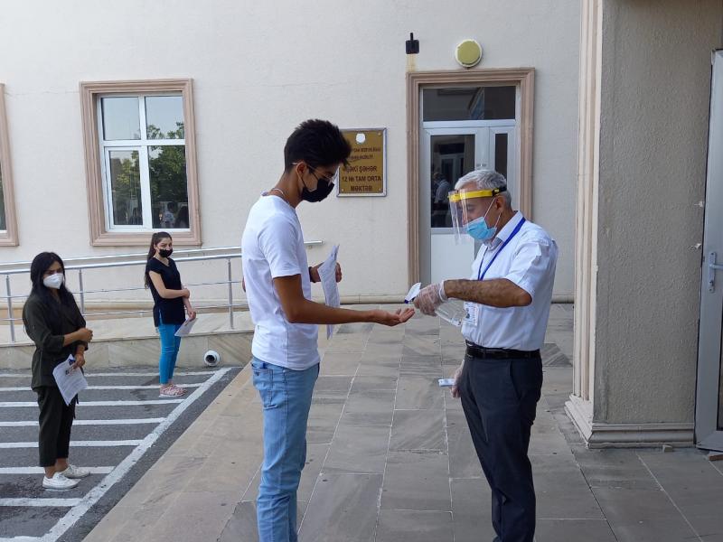 Qəbul imtahanı 27.07.2021