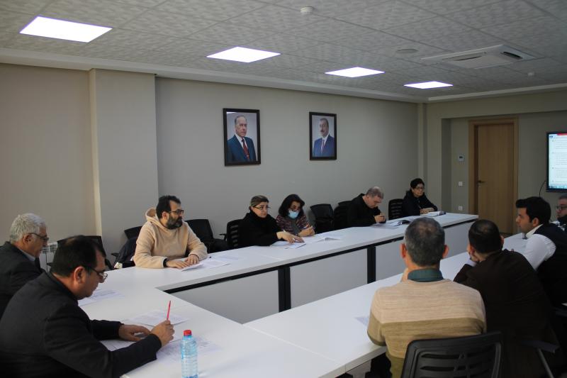 Dövlət İmtahan Mərkəzində 12 yanvar 2023-cü il tarixində tarix fənni üzrə işçi qrupunun iclası keçirilib