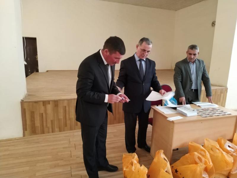 Lənkəran Regional bölməsi, kitabların hədiyyə edilməsi