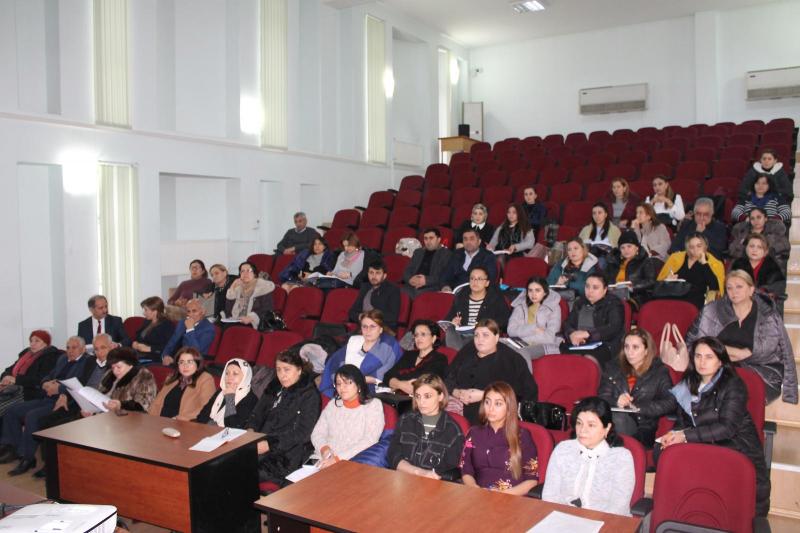 Fənlər üzrə növbəti elmi-metodiki seminarlar keçirilib (9-13.12.2019)