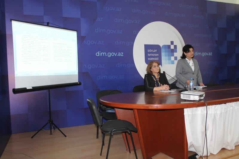 Elmi-metodiki seminarlar, 21-25.10.2019