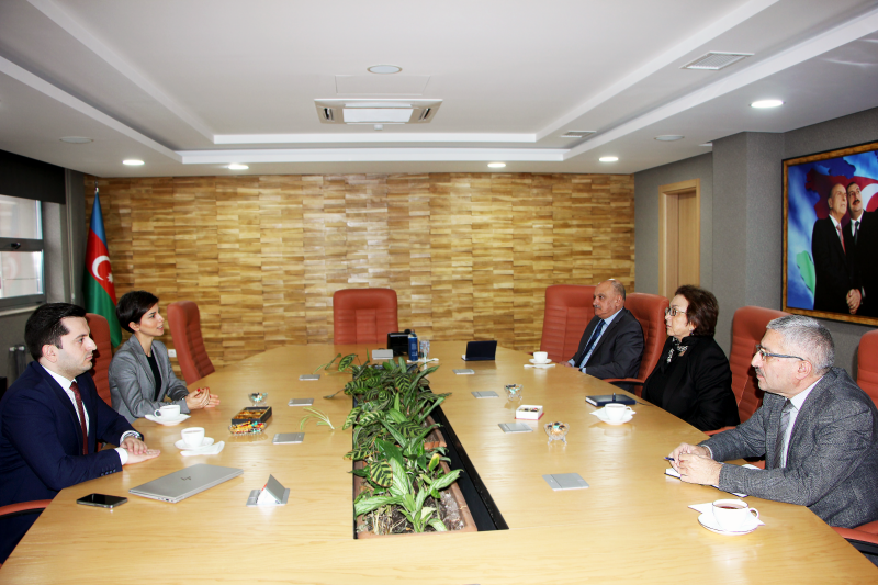 DİM-in Direktorlar Şurasının sədri Məleykə Abbaszadə ikinci “Yüksəliş” müsabiqəsinin qalibləri ilə görüş keçirib