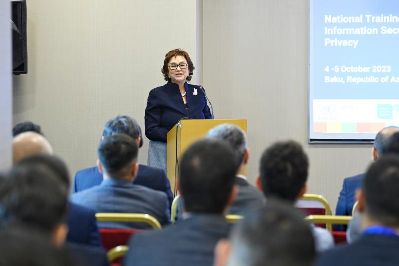 “İnformasiya təhlükəsizliyi və məxfilik” mövzusunda Milli təlim keçirilir