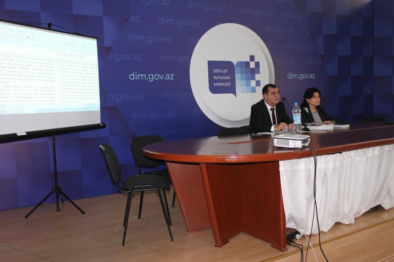 Tarix tarix fənni üzrə elmi-metodiki seminar, 17.10.2019