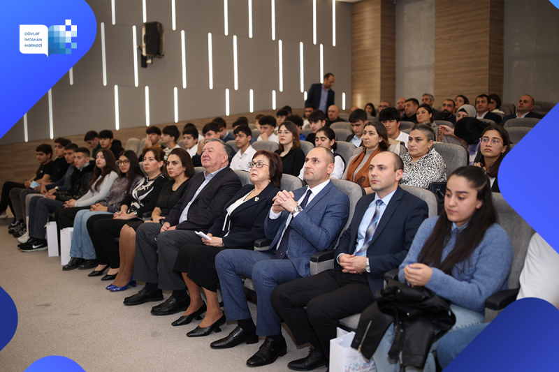 Dövlət İmtahan Mərkəzində şəhid övladları ilə görüş keçirilib