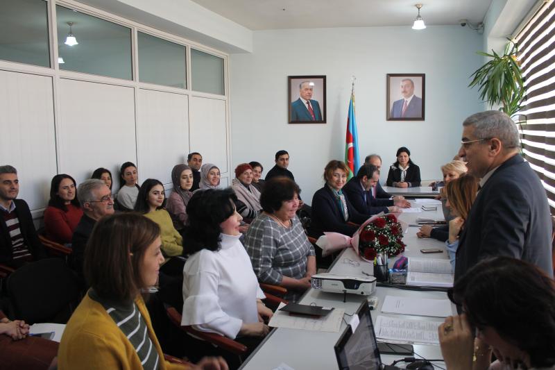 Fənlər üzrə növbəti elmi-metodiki seminarlar keçirilib (27-31.01.20)