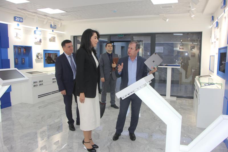 DİM-in Direktorlar Şurasının sədri Məleykə Abbaszadə ilə Ombudsman Səbinə Əliyeva arasında görüş keçirilib