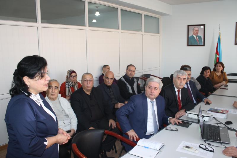 Fənlər üzrə növbəti elmi-metodiki seminarlar keçirilib (16-20.12.2019)