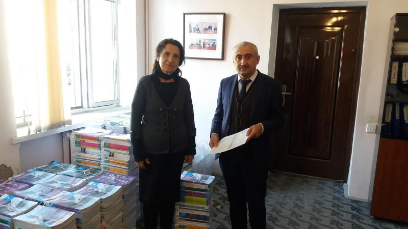 Şəki Regional Bölməsi, kitabların hədiyyə edilməsi