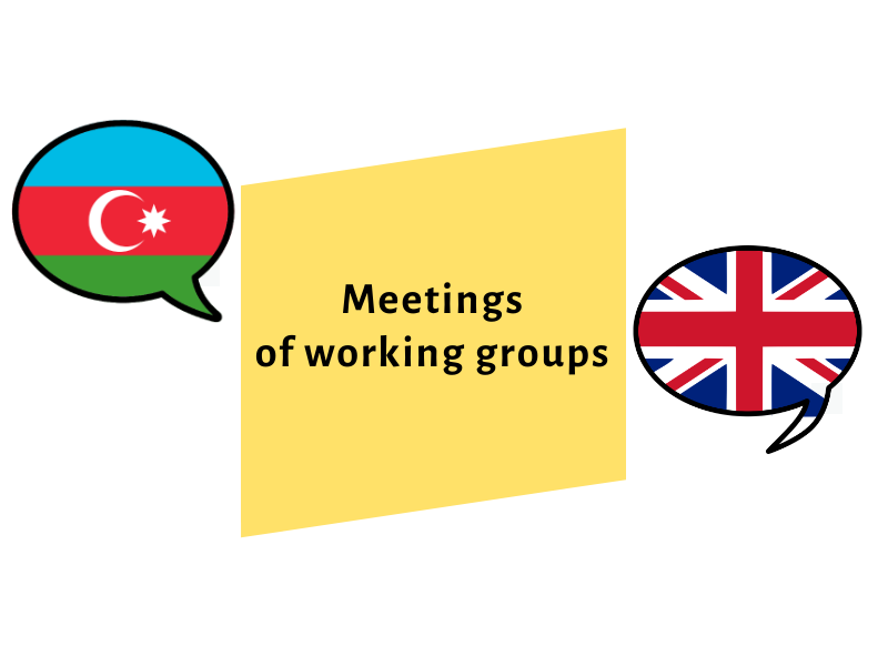 Meetings of the SEC working groups on the Azerbaijani and English languages 