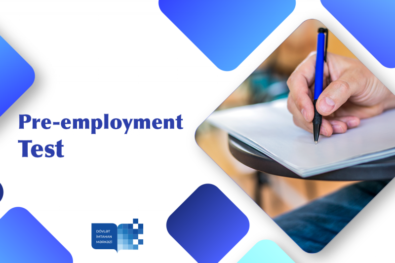 SEC administered pre-employment test to the positions at justice authorities