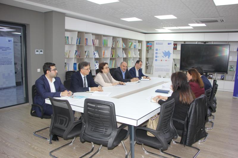 Bədən tərbiyəsi və idman istiqaməti üzrə qabiliyyət imtahanlarını müzakirə etmək üçün DİM ilə Gənclər və İdman Nazirliyinin rəhbər şəxsləri arasında görüş keçirilib